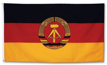Flagge Fahne DDR 90x150 cm Fahnen