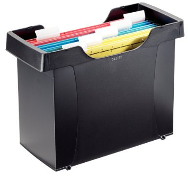 Leitz Suspension Filing Unit, A4, Holds Up to 20 Suspension Files, Black, Plus Range, 19930095