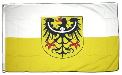 Flagge Niederschlesien - 60 x 90 cm
