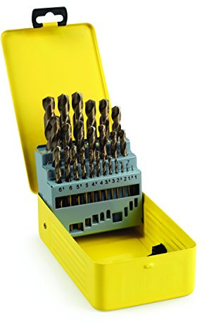 TIMCO Ground Jobber Drills Set Cobalt M35-25pcs