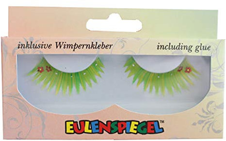 Eulenspiegel 000816 - Wimpern Grün / Gelb, 1 ml Spezial-Wimpernkleber, Anleitung