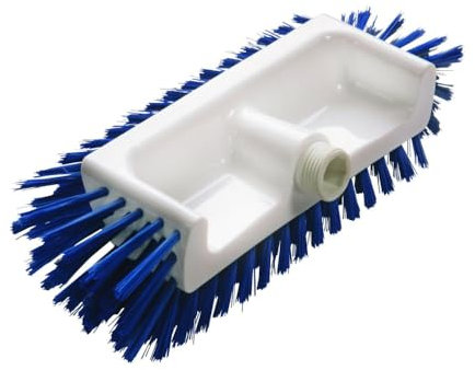 Haug Eckenschrubber 32 cm blau Polyester mittel ungeschlitzt