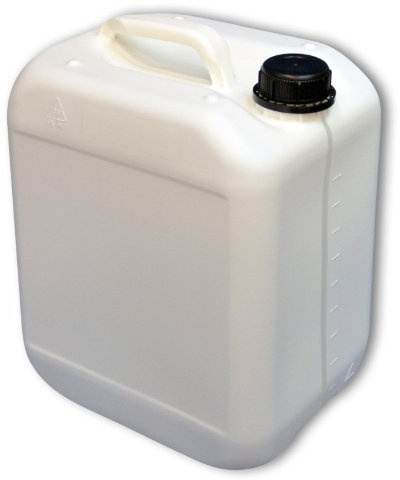 Wilai 10 Liter Kanister Weiss mit Sichtstreifen (DIN 45)