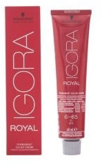 Tinte de pelo permanente. Cobertura máxima. Igora Royal Schwarzkopf