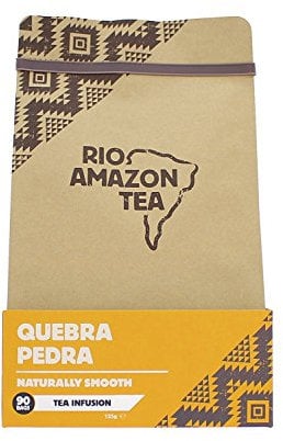 Rio Amazon Quebra Pedra Teabags – Herbal Tea for Kidney & Liver Support – Diuretic & Antibacterial – Caffeine-Free – 90 Tea bags – 100% Pure Phyllanthus Niruri – Cha de Quebra Pedra