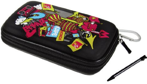 Trend&Style MTV Tasche inkl. Teleskop Pen für Nintendo 3DS, Nintendo Dsi, Nintendo DSL