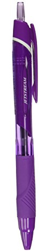 uni Jetstream Color Knock Ballpoint Pen, 0.7mm, Purple (SXN150C07.11)