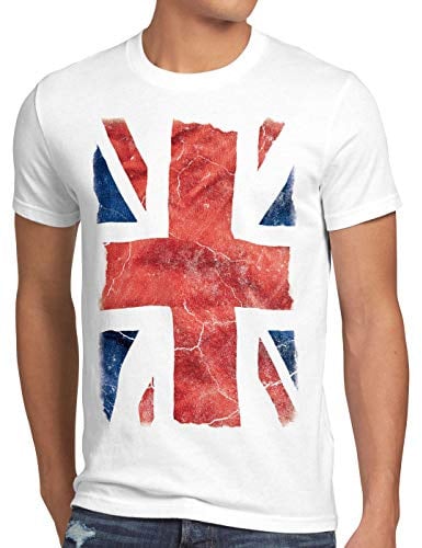 style3 Jack Union Herren T-Shirt großbritannien England London Flagge