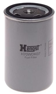 HENGST - Kraftstofffilter H70WDK07 - Hochwertiger Kraftstoff-Anschraubfilter für KFZ - Entfernt Staub und Schmutz aus Otto- oder Dieselmotoren - Schützt das Einspritzsystem