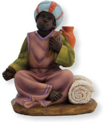 Teppichhändler sitzend für 11cm Figuren