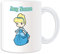 Regalo personalizzato – Tazza Principessa Cenerentola/Favola, motivo design, colore: bianco, qualsiasi nome/Messaggio sul tuo unico, Vetro scarpe