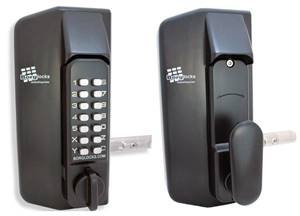 BORG BL3100 METAL GATE LOCK WITH KEYPAD ONE SIDE PLAIN INSIDE HANDLE by Deals in DIY
