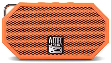 Altec Lansing IMW257 Mini H2O Wireless Bluetooth Waterproof Speaker (Orange)