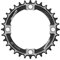 Reverse Black ONE Kettenblatt Narrow Wide 4 Arm 104mm schwarz/Silber: Größe: 4 Arm 104mm 32T
