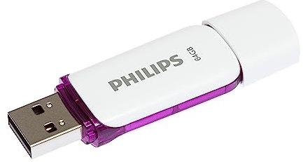 Philips Pen Drive 64gb USB 2.0 FM64FD70B pendrive chiavetta chiavina pennina ad altà velocità 64 gb con capuccio e portachiavi