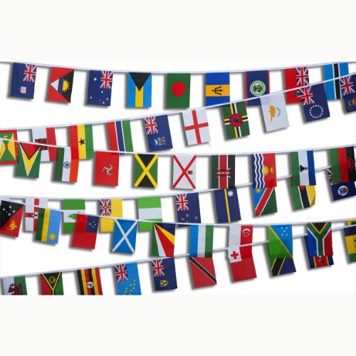 Commonwealth Bunting 70 Commonwealth Games Nations Flags