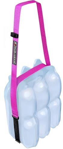 Schleppr – Tragegurt für PET-Flaschen-Sixpacks und vieles mehr (Pink)