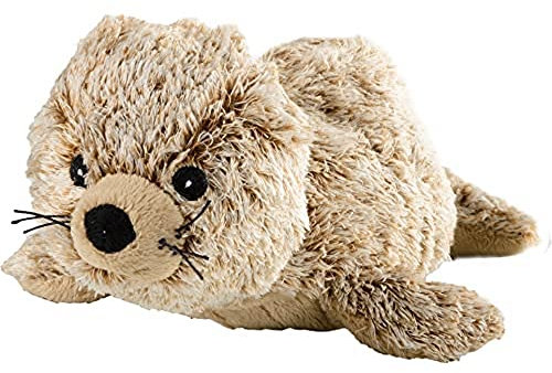Warmies- Plush Toys Peluche para microondas, Liso, Color Gris, Mini (Greenlife Value GmbH 15026)