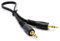 kenable 3,5 mm Mâle l'audio Jack Fiche Vers Fiche Stéréo mini AUX câble 0,25 m 25 cm [0.25 mètre/0,25m]