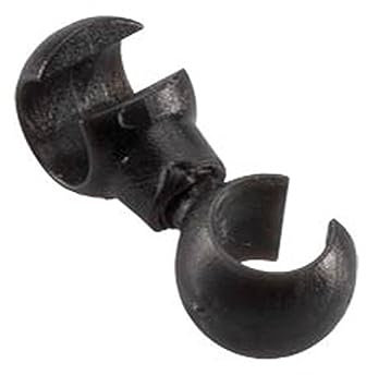 Sram MTB Unisex – Erwachsene Kabel Hydraulikleitung Brems-/Schaltzug-Doppelklammern, Schwarz, One Size