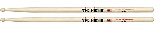 Vic Firth Bacchette American Heritage, 7A, Acero, Punta in Legno