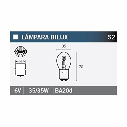 Lampe Glühbirne BILUX 6V35/35W