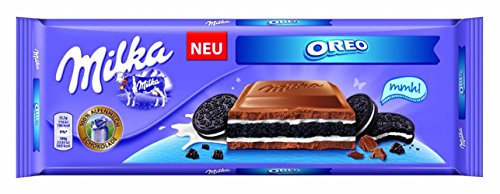 2 Pack Milka Oreo 300g Chocolate Bars by Milka