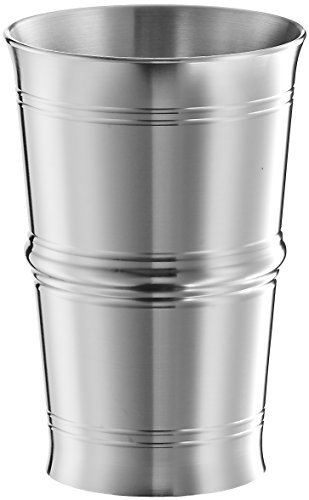 Röders Zinn Becher mit Mittelring 7,0 cm