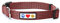 PAWTITAS Reflektierende Hundehalsband Stitching Welpen/Hundehalsband Verstellbare Nylon | Hunde Halsband Atmungsaktives | Reflektierend Halsband für Hund - Braun Hundehalsband Extra Klein Hund