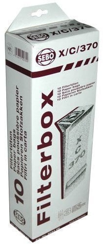 GENUINE SEBO 5093ER DUSTBAGS x1 x1.1 X4 x5 EXTRA by SEBO