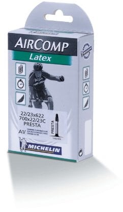 Michelin 18/20-622 27/28 ZOLL STRAßEN SCHLAUCH A1 LATEX PRESTA 36