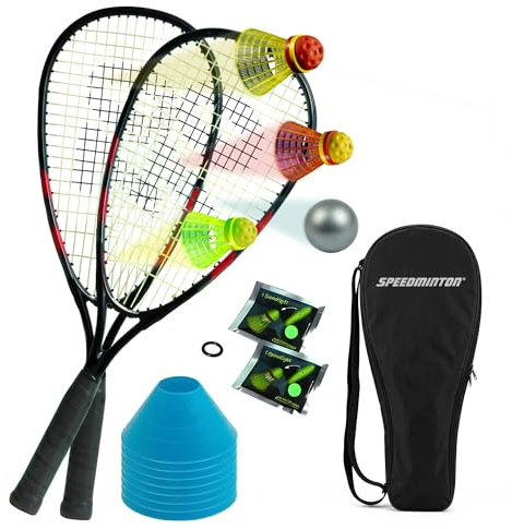 Speedminton ® Set S70 für Einsteiger, orange/schwarz