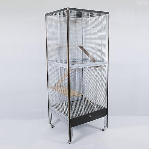 Montana Cages | Voliere für alle Nager Happy Home in Holzoptik NEUHEIT