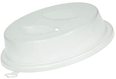 wpro PLL003 - Mikrowellenzubehör/ Mikrowellenabdeckhaube/ Ø26,5cm/ Höhe 5,5cm