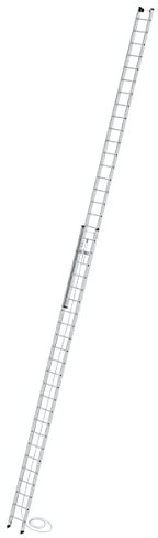 Aluminium-Seilzugleiter 2 x 24 Sprossen Arbeitshöhe bis ca. 13.00 m