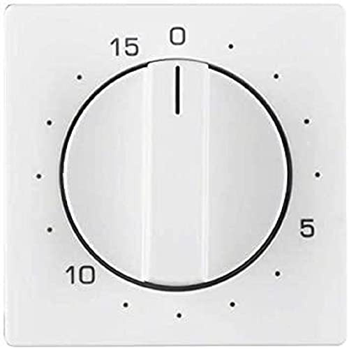 Tapa con mando rotativo para temp mec, máx. 15', Q.x, blanco polar