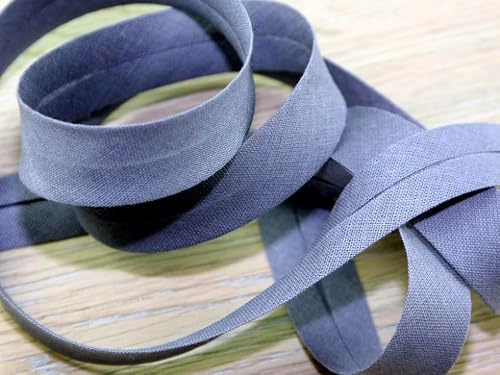 Prym Cotton Bias Binding 60/30 mm Grey Normal
