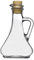 Dajar PASABAHCE Glaskaraffe mit Verschluss 260 ml Öl Essig Karaffe Glasflasche zum Befüllen dicht mit Henkel spülmaschinenfest