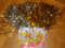 Wibel GmbH 2er Set Tanzwedel Pompon Cheerleader Puschel funkelnd Silber + Gold