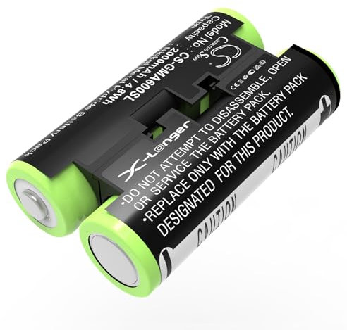 Cameron Sino 2000 mAh/4,80 wh recargable Kompatibel mit Garmin Oregon 600, Oregon 600t, Oregon 650, Oregon 650t, Striker 4 y otros