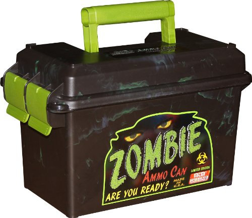 MTM 50 Caliber munición Almacenamiento Puede, Unisex, Zombie