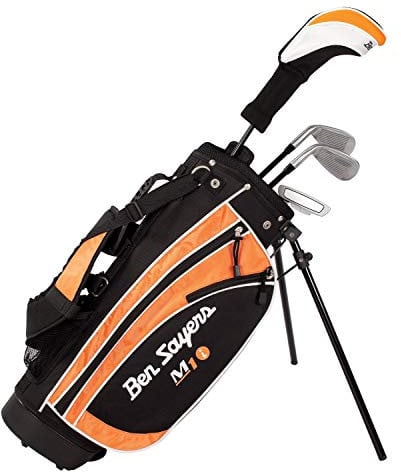 Ben Sayers Unisex Jugend G4974 Schlägersätze, Black/Orange, One Size