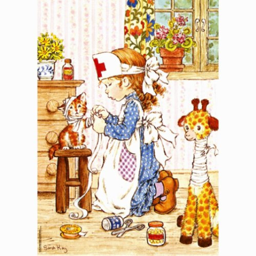 KV&H Verlag Heye 29224 - Puzzle Sarah Kay Get Well XXL 700 Teile