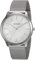 Calvin Klein K3M21126 Herren-Armbanduhr XL minimal Analog Quarz Edelstahl