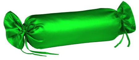 Fleuresse Colours Nackenrollenbezug, Mako Satin, grasgrün, 15 x 40 cm