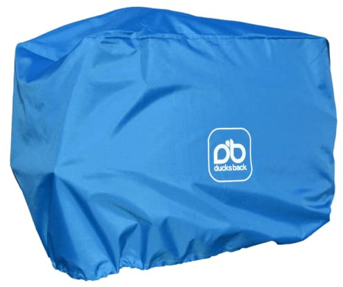 Ducksback Waterproof Outboard Engine Cowl Cover, Size 3, 15-30 HP, Blue | Waterproof, UV resistant, breathable 300D polyester fabric Drawstring & toggle closure 55x33x45cm (LxWxH)