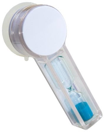 ShowerBob TWIST Shower Timer - 4 minute shower timer to help you easily save Water, Energy, Money & Time (100mm length)