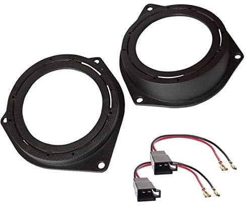 Sound-way Kit adaptateurs Montage Enceintes Haut-parleurs 10 cm Compatible avec Fiat, Alfa Romeo, Lancia, Opel, Peugeot, Citroen