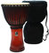 TOCA Djembe Freestyle II 14 Dark Red Synth. Head Rope Tuned TF2DJ-14R