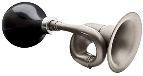 Electra Bicycle Electra Bugle Horn Fahrrad Ball Hupe Tröte Klassisch Retro Signal Klingel, 5409, Farbe graphit